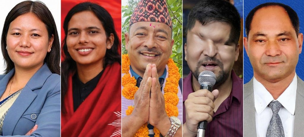 समानुपातिकबाट प्रतिनिधिसभामा ५ अपांगता भएका सांसद निर्वाचित