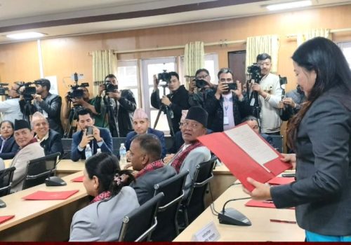 नवनिर्वाचित राष्ट्रिय सभा सांसदले आज लिँदै पद तथा गोपनीयताको शपथ