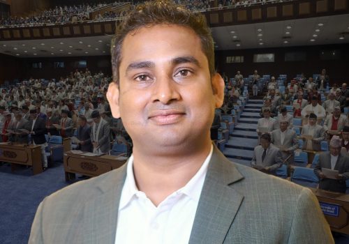 पर्सा-२ का सांसद सुशील कानुले भोजपुरी भाषामा शपथ लिने