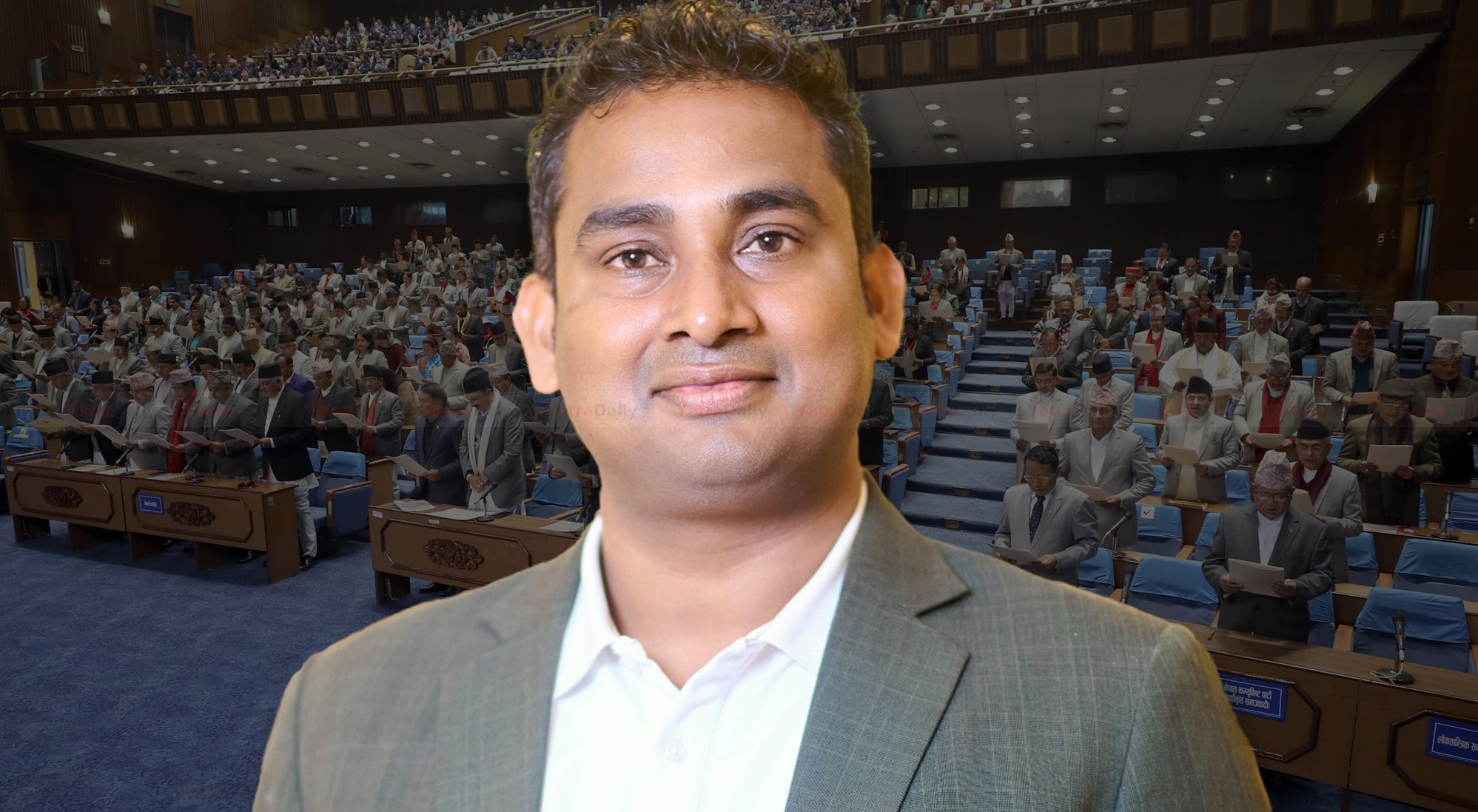 पर्सा-२ का सांसद सुशील कानुले भोजपुरी भाषामा शपथ लिने