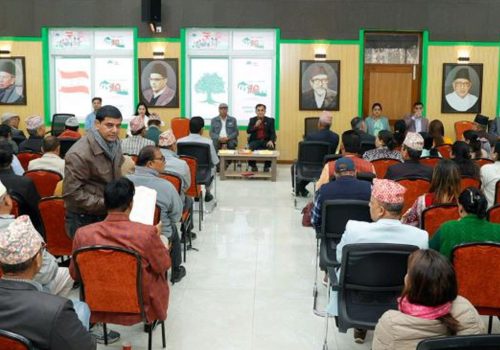 नेपाली कांग्रेसको केन्द्रीय कार्यसमिति बैठक प्रारम्भ