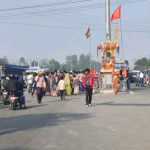 बर्दियामा हुलाकी सडक अवरुद्ध, प्रहरीसँग झडप ११ प्रहरी घाइते