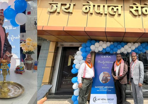 वीरगञ्जमा अन्तर्राष्ट्रिय स्यानेटरीवेयर ब्रान्ड ‘सेरा’को आधिकारिक आउटलेट सञ्चालनमा