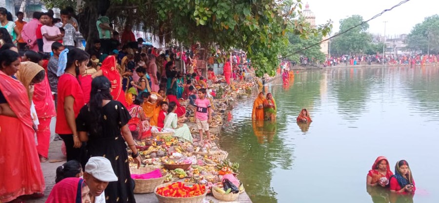 देशभर आज चैती छठ पर्व मनाइँदै