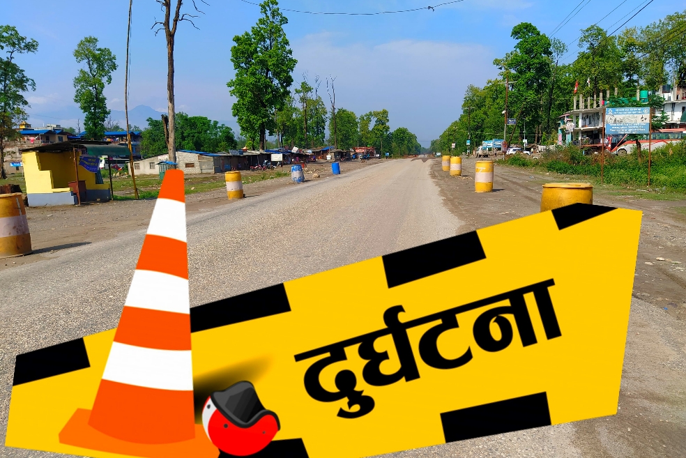 ट्रक अनियन्त्रित हुँदा मकवानपुरमा एकको मृत्यु, एक घाइते