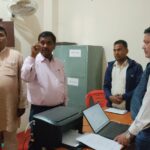 बृन्दावनका नगर प्रमुख कुर्मीद्वारा कार्यालयहरुको छड्के अनुगमन, ढिलासुस्ती नगर्न कर्मचारीलाई कडा निर्देशन