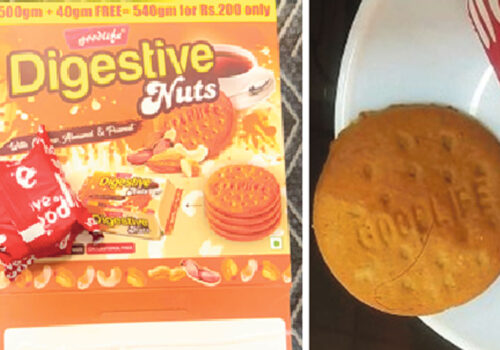 बिस्कुटमा रौं भेटिएपछि उद्योगमाथि कारबाही, २ लाख जरिवाना