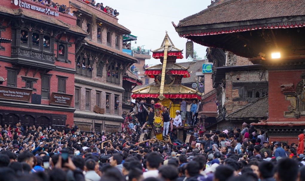 भक्तपुरमा बिस्का: जात्राको रौनक सुरु आजदेखि