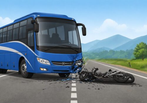 बसको ठक्करबाट उदयपुरमा एकजनाको मृत्यु