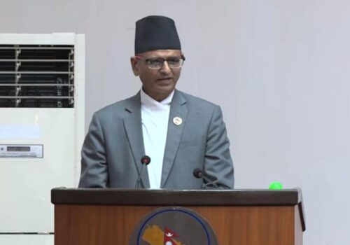 एमालेले राष्ट्रिय सभाबाट ओली–लेखकको रिहाइ माग्यो