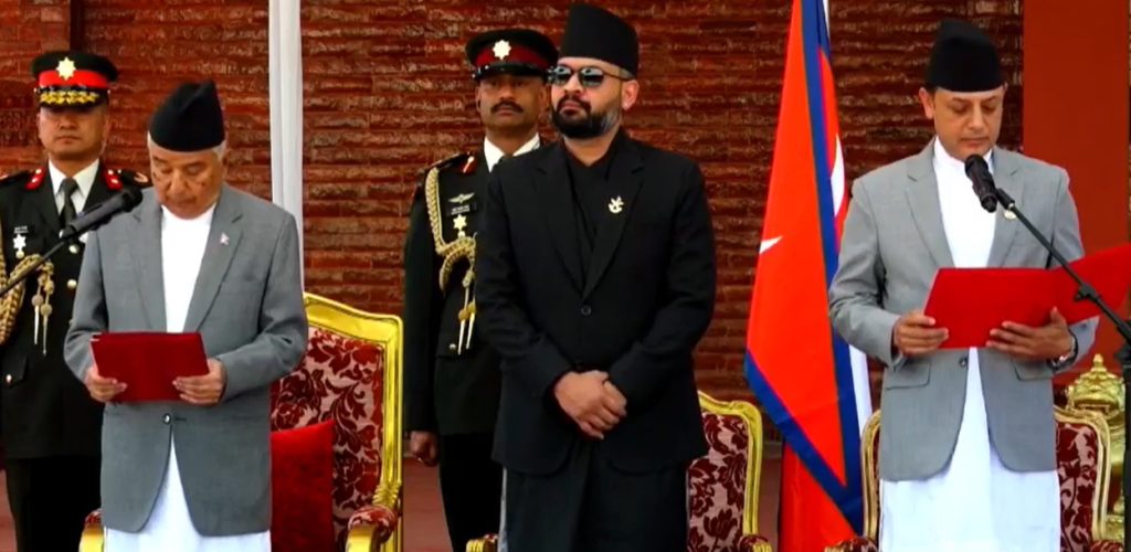 डीपी अर्यालले लिए सभामुखको पद तथा गोपनीयताको शपथ