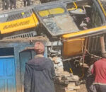 डोल्पामा डोजर खस्दा दुई घरमा क्षति, सडक खन्ने क्रममा घटना