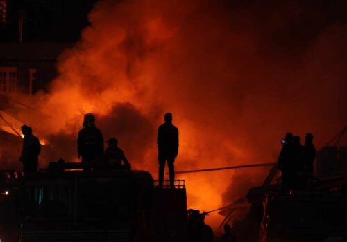 आगोमा जलेर उदयपुरमा २ जनाको मृत्यु