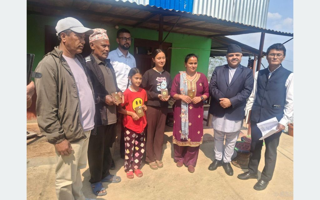 म्याग्दीमा घरदैलोमै राहदानी सेवा सुरु