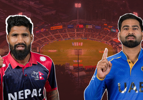 साढे दुई वर्षपछि कीर्तिपुरमा अन्तर्राष्ट्रिय क्रिकेटको पुनरागमन, नेपाल–यूएई आमनेसामने