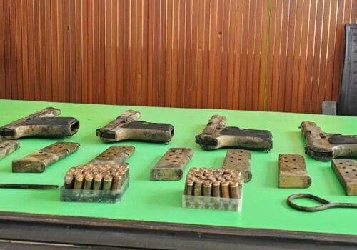 विष्णुमति खोला क्षेत्रमा हतियार फेला, प्रहरीको अनुसन्धान सुरु