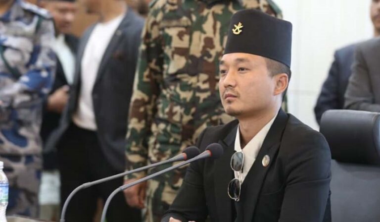 गृहमन्त्री सुधन गुरुङले पदबाट दिए राजीनामा