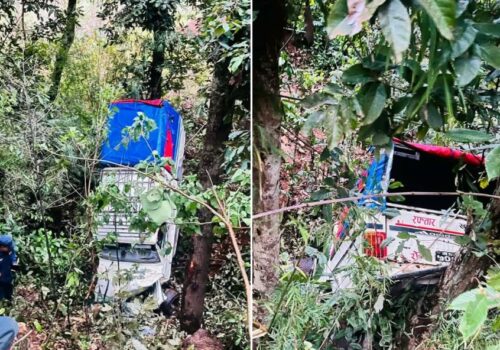 जिप दुर्घटना हुँदा स्याङ्जामा ११ जना घाइते