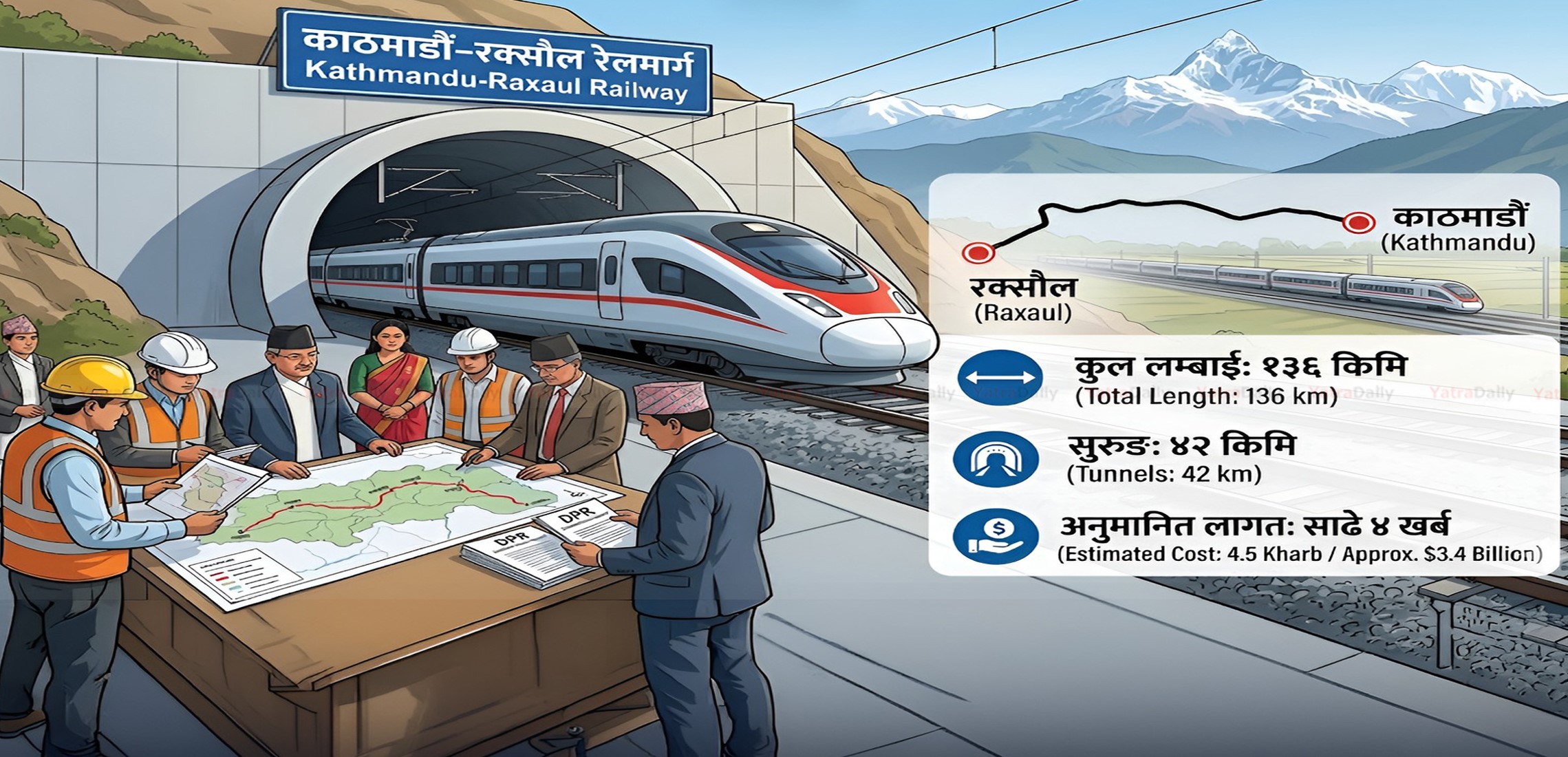 रक्सौल–काठमाडौं रेलमार्ग : द्विपक्षीय कनेक्टिभिटीको नयाँ अध्याय