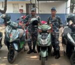 वीरगञ्जमा सशस्त्र प्रहरीको कारबाही, २२ भारतीय ई–स्कुटर जफत