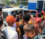 प्रहरीको गाडीले ठक्कर दिँदा सिरहामा एक बालक गम्भीर घाइते