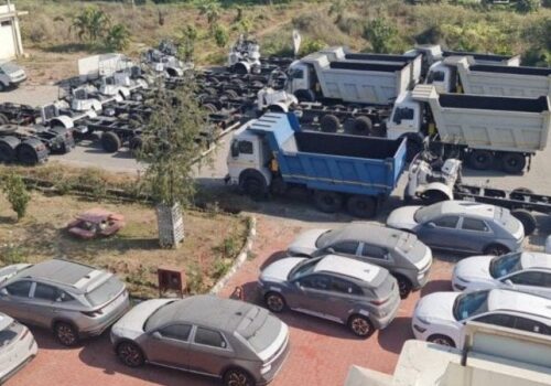 वीरगञ्ज नाकाबाट सात महिनामा ४९७ विद्युतीय गाडी भित्रिए