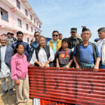 हलेसी नगरपालिकाको सहयोग : ८३ प्रभावित परिवारलाई जस्तापाता