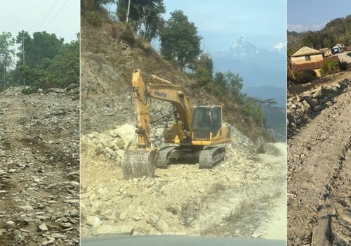 ७ वर्षअघि सकिनुपर्ने सडक अझै अधुरो, परियोजना अलपत्र
