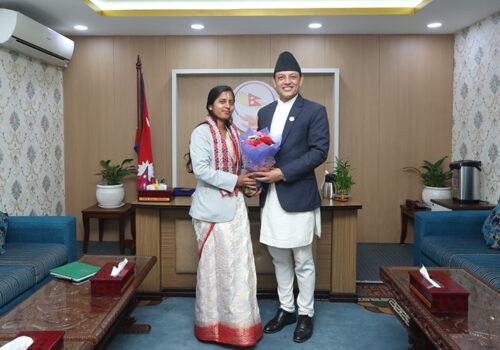 उपसभामुखद्वारा पदभार ग्रहण