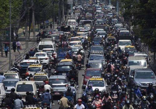 कार्यालय समय हेरफेरसँगै ट्राफिक जामको तालिका पनि बदलियो