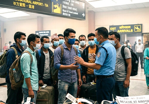 वैदेशिक समस्यामा परेका १२७ नेपालीको उद्धार