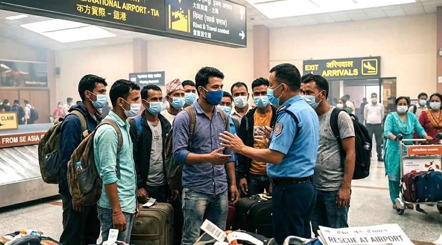 वैदेशिक समस्यामा परेका १२७ नेपालीको उद्धार