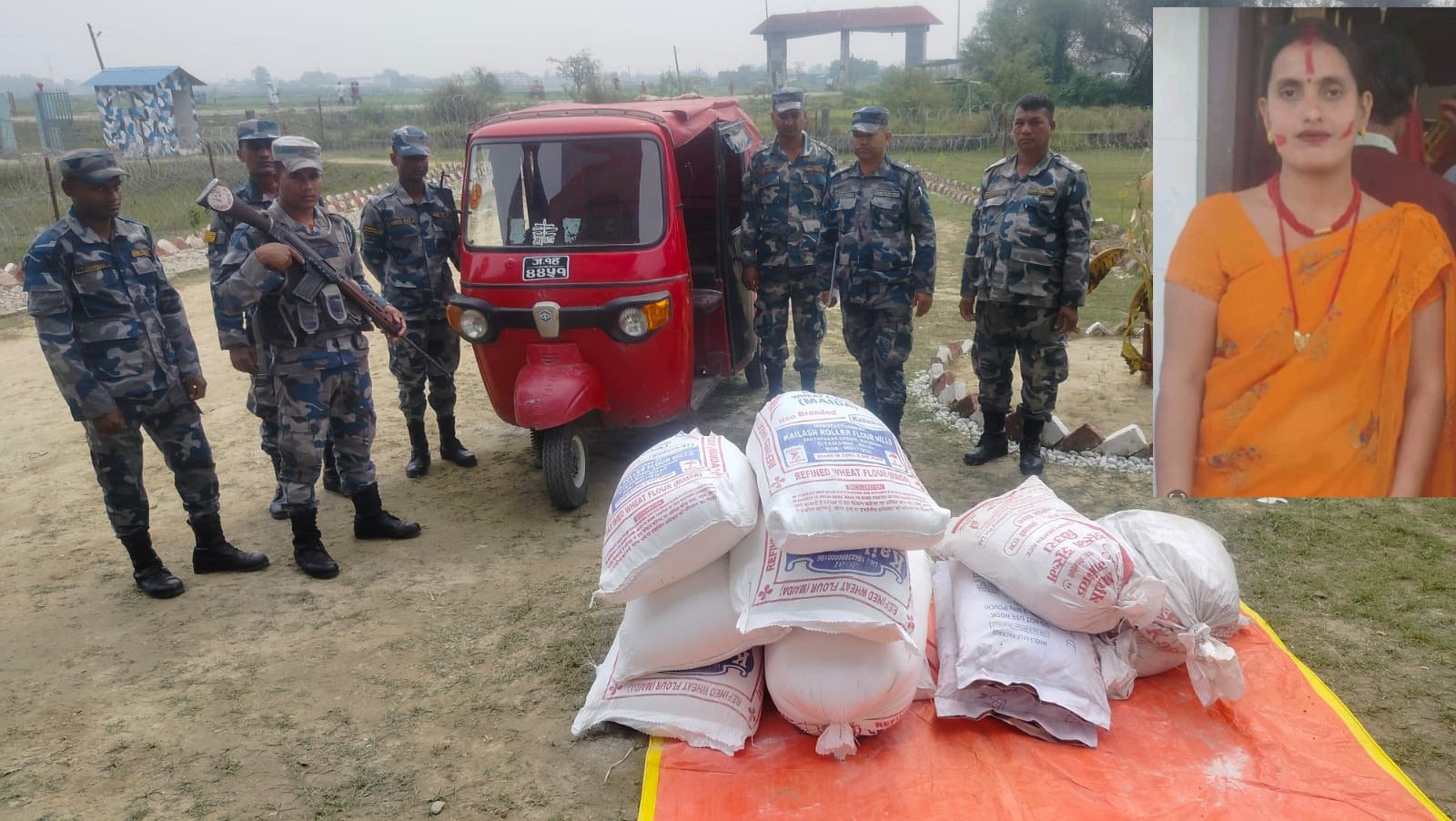 सर्लाहीमा लाखौंको भन्सार छली सामानसहित ‘चश्माबाली’ पक्राउ