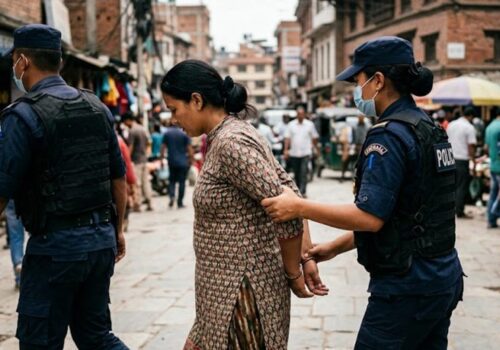 सिरहाको गोलबजारबाट गाँजासहित एक महिला पक्राउ