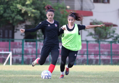 साफ महिला च्याम्पियनसिप : श्रीलंकासँग भिड्दै नेपाल, बराबरीमै समूह विजेता