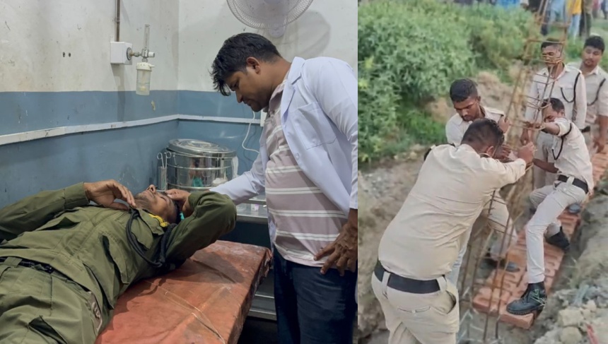 सीमा विवादले तनाव बढ्दा कलैया–महागढीमाईका नगर प्रहरीबिच झडप, ६ जना घाइते