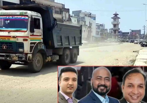 मानव–मटियारवा सडक अलपत्र परेको भन्दै रास्वपाको आपत्ति