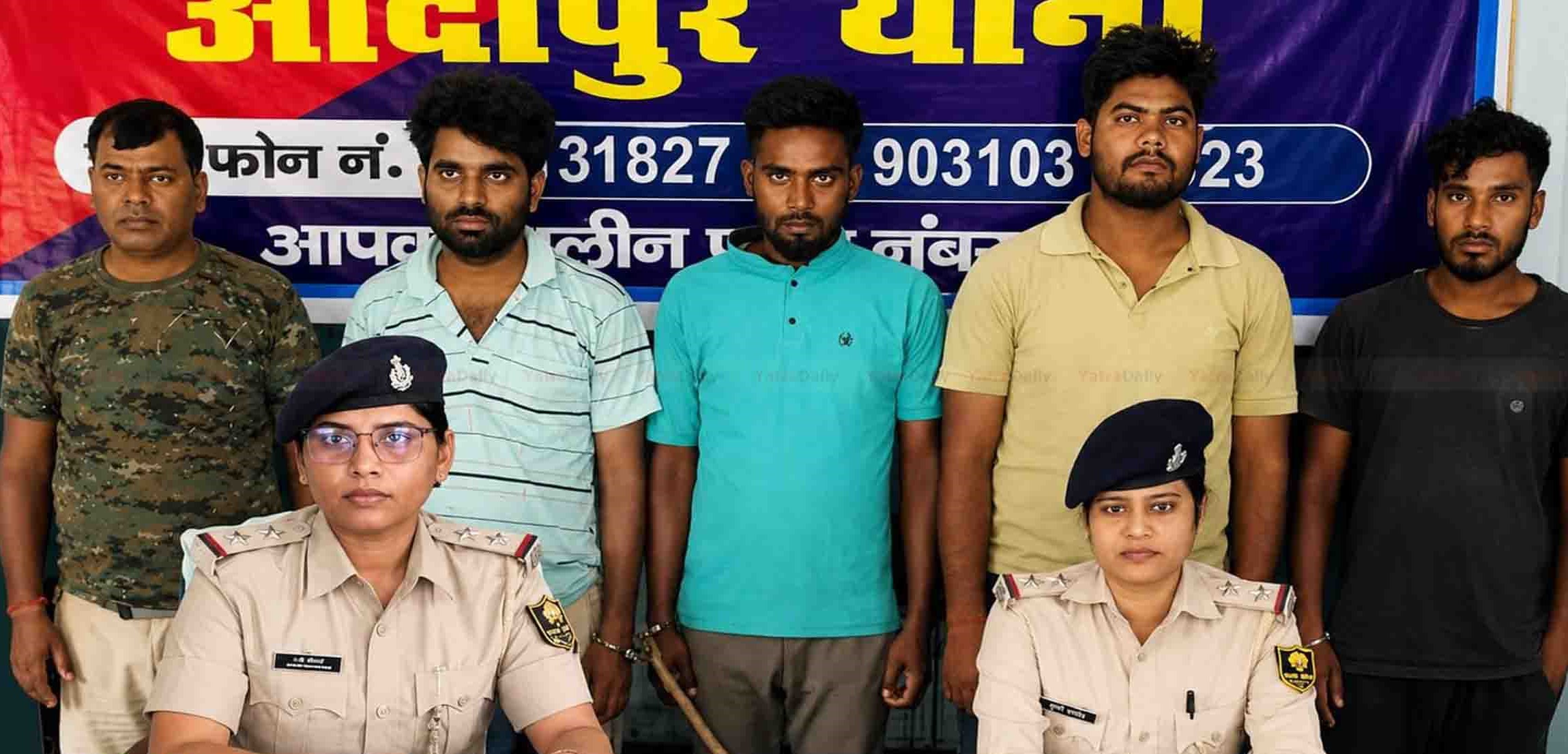 भारत–नेपाल सीमा हुँदै चोरीका मोटरसाइकल बेच्ने गिरोह पक्राउ, चार जना नियन्त्रणमा
