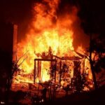 टिकुलियामा आगलागी : डेढ लाख बराबरको सम्पत्ति नष्ट