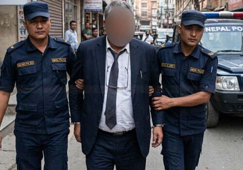 किर्ते कागजात प्रयोग गरी प्रतिबन्धित छोकडा आयात प्रयास, व्यवसायी पक्राउ