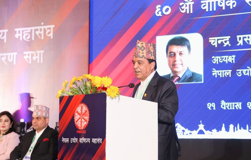 सरकारको स्थायित्वलाई देश विकासको अवसर बनाऔं : अध्यक्ष ढकाल