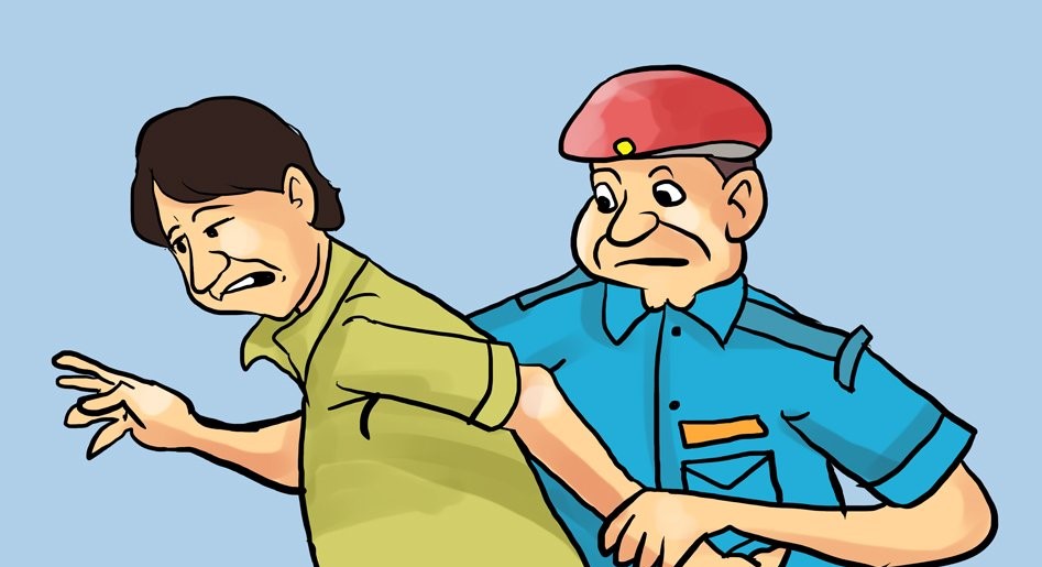 झापामा जबरजस्ती करणी गरेको आरोपमा एक युवक पक्राउ