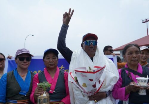 सगरमाथा ३२ पटक सफल आरोहणपछि कामिरिता काठमाडौंमा, नेपाल चिनाउने लक्ष्य
