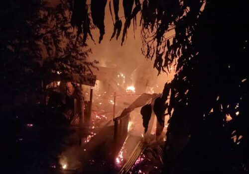 बभनगामामा भीषण आगलागी, १३ घरगोठ खरानी