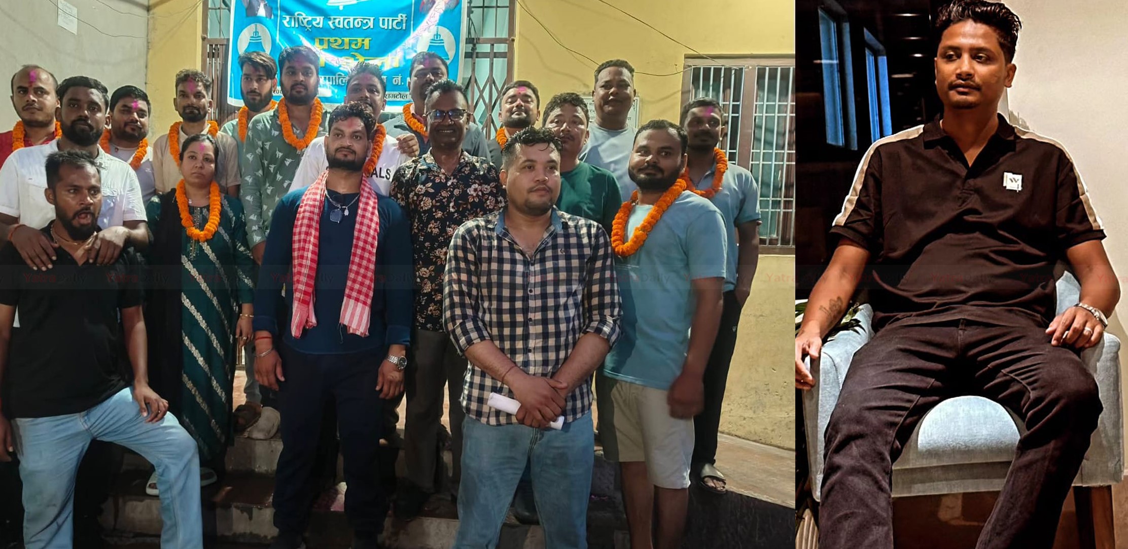 वीरगञ्ज वडा ७ मा रास्वपाको नयाँ वडा समिति गठन, युवा नेता सुमित चौरसिया सभापतिमा मनोनीत