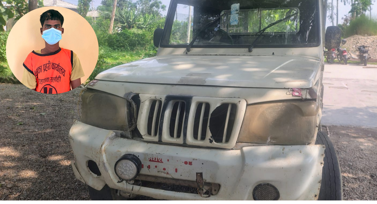 चोरीकै गाडी प्रयोग गरेर चोरी गर्ने व्यक्ति पक्राउ