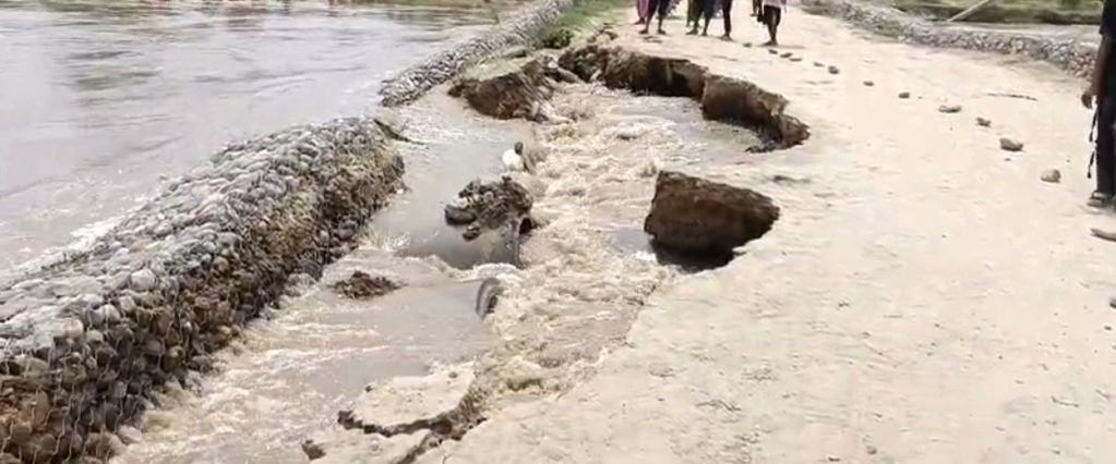 डाइभर्सन भासिएपछि कमला नदीमा आवतजावत बन्द