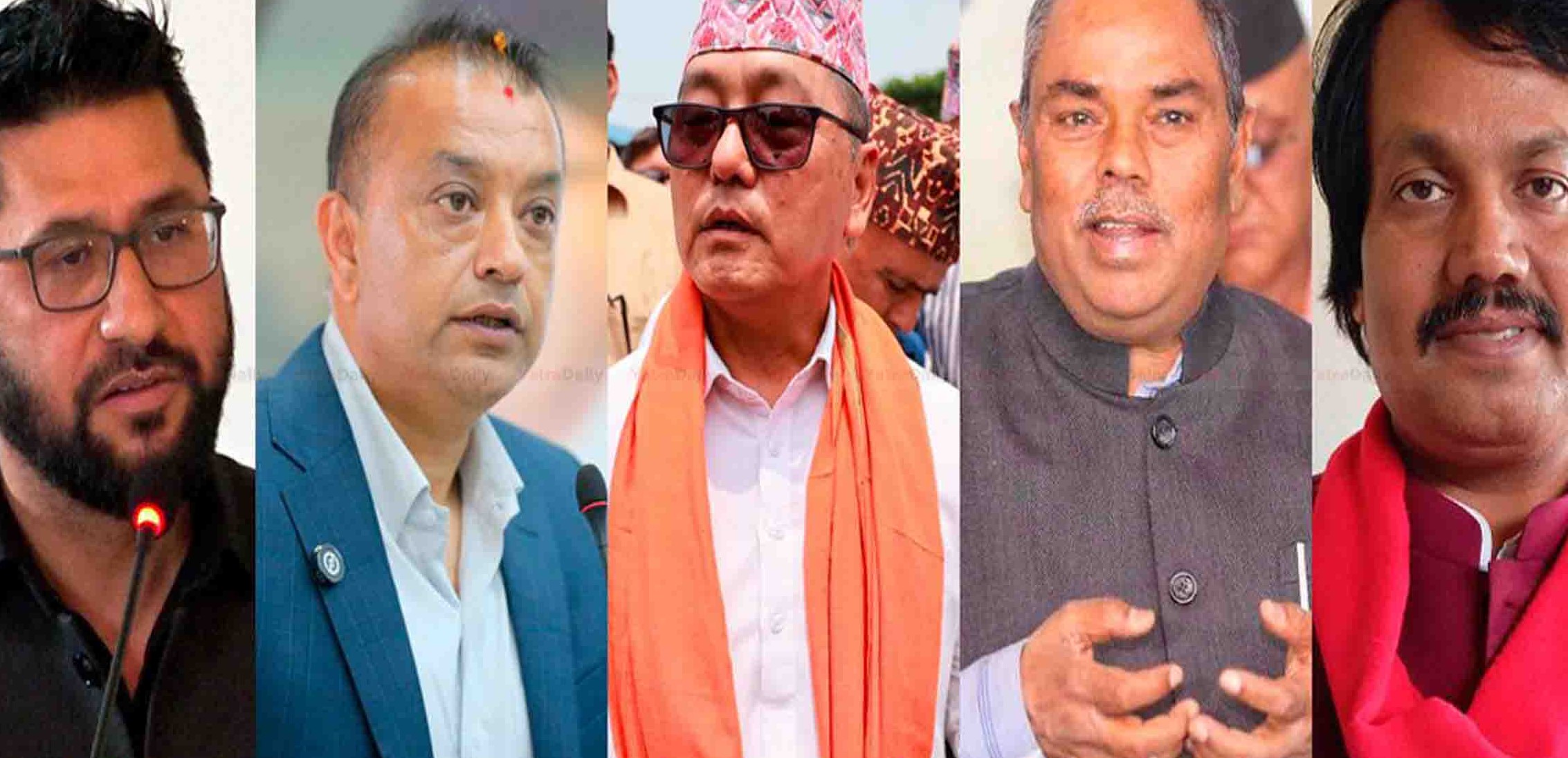 रास्वपा महाधिवेशन : पाँच दलका शीर्ष नेता एउटै मञ्चमा