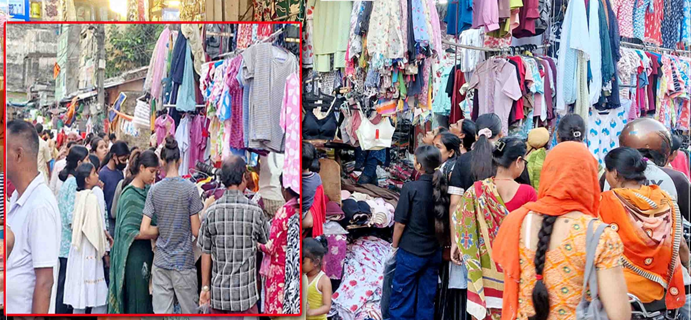भन्सार कडाइ खुकुलिँदा रक्सौल बजारमा फेरियो चहलपहल