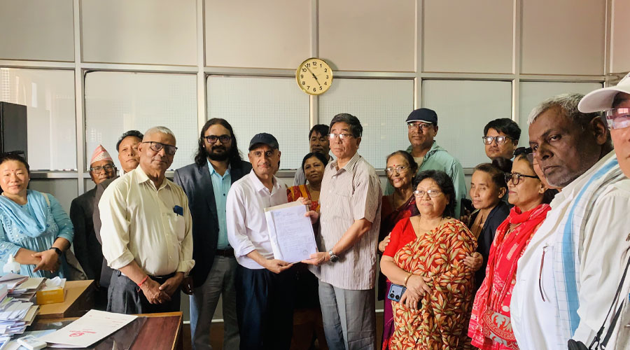 नयाँ पार्टी दर्ताका लागि अशोक राईको निवेदन